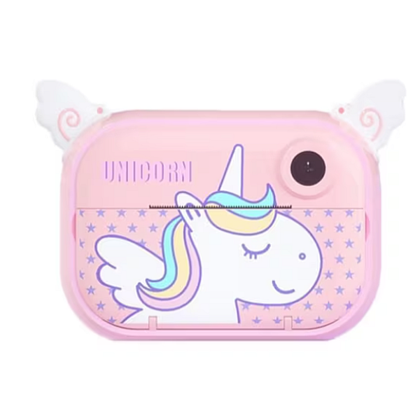 Skysonic Instant Kids Compact Φωτογραφική Μηχανή 12MP με Οθόνη 2.4" Unicorn Ροζ