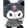 Λούτρινο Sanrio Kuromi Hello Kitty 20cm 1440-217-1 Γκρι