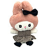 Λούτρινο Sanrio Kuromi Hello Kitty 20cm 1440-217-2 Ροζ
