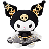Λούτρινο Sanrio Kuromi Hello Kitty 34cm 1440-233 Μαύρο