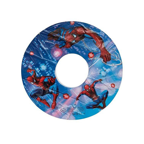Παιδικό Σωσίβιο Κουλούρα Spiderman με Διάμετρο 80εκ. για 3+ Ετών Πολύχρωμο