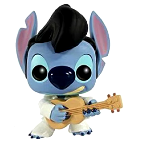 Funko Lilo & Stitch POP! Disney Elvis Stitch Exclusive Vinyl Figure #127 Μπλε