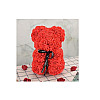 ΑΡΚΟΥΔΑΚΙ ΑΠΟ ΤΡΙΑΝΤΑΦΥΛΛΑ LOVE BEAR 25CM.ΚΟΚΚΙΝΟ