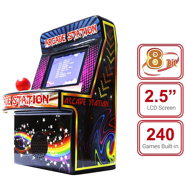 Ηλεκτρονική Παιδική Ρετρό Κονσόλα Arcade