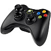 Wireless Gamepad Black With Adapter Ασύρματο Χειριστήριο Μαύρο - PC / Xbox 360 Controller