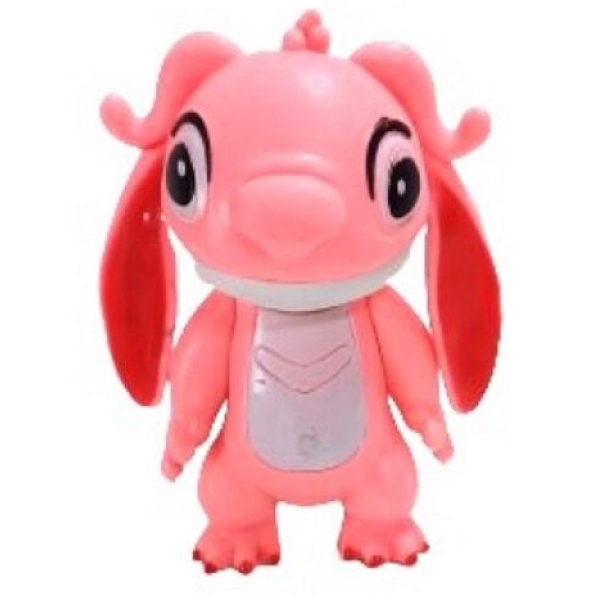 Disney Φιγούρα stitch Angel 11 cm 375-1 Ροζ