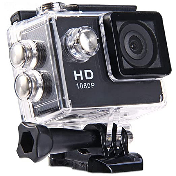 ΑΔΙΑΒΡΟΧΗ ΚΑΜΕΡΑ ΔΡΑΣΗΣ SPORTS ACTION HD 1080p WI-FI 710800.ΜΑΥΡΟ