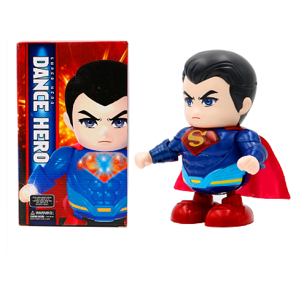 Χορευτική φιγούρα Superman Dance Hero 8 ιντσών με φώτα ήχο 926A