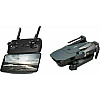 Andowl Micro Foldable Set Drone με διπλή Κάμερα 1080p και Χειριστήριο, Συμβατό με Smartphone 998Pro Μαύρο