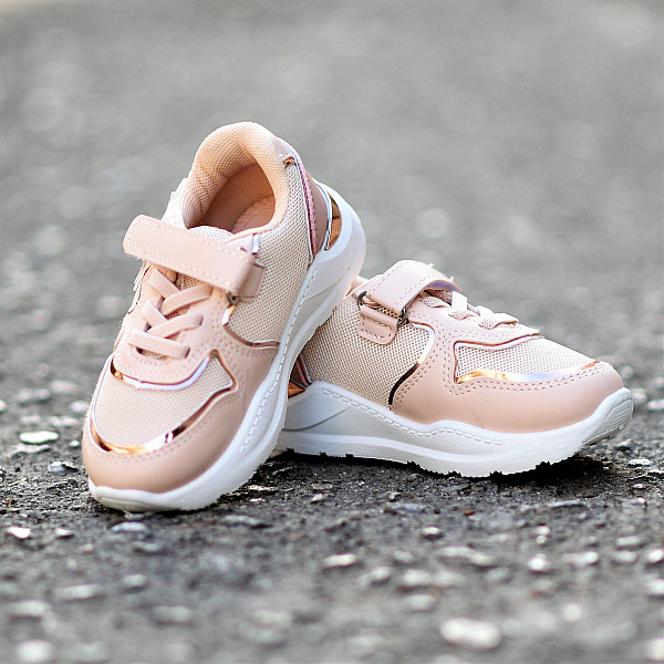 ΠΑΙΔΙΚΟ ΠΑΠΟΥΤΣΙ SNEAKERS ΓΙΑ ΚΟΡΙΤΣΙ MOHICANS CB-228 ΡΟΖ