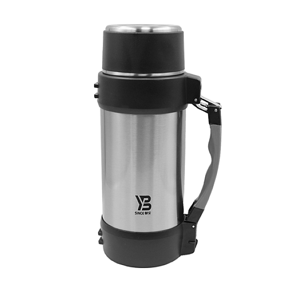 Factory Μπουκάλι Θερμός 1.6lt JB-4050 Ασημί