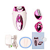 Kemei Αποτριχωτική Μηχανή Epilator για Σώμα KM-205 Λευκό