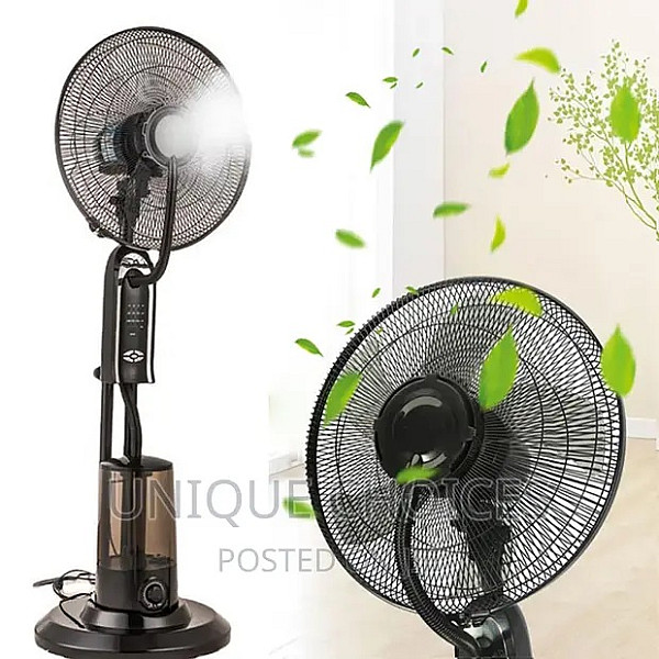 Ανεμιστήρας Υδρονέφωσης 3.2 Λύτρων 75W Διαμέτρου 40cm LB-FS-A Μαύρο