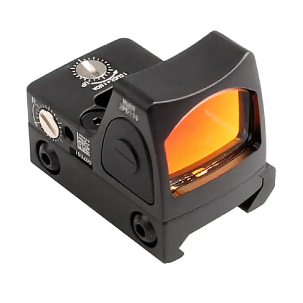 Mini Red Rmr Red Glock 17 19 Ar15 M4 +plates Collimator Lunch Sight Μαύρο LW74315