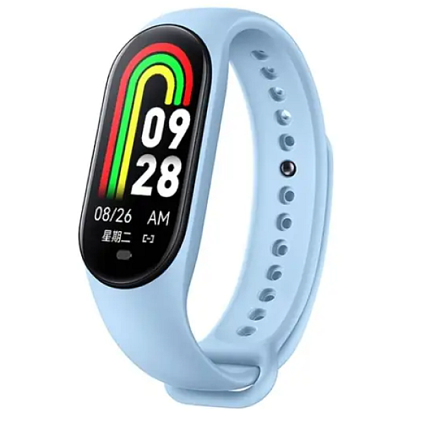 Smartwatch Βραχιόλι M8 Fitness Smart Band Ρολόγια Γυναικείο Ανδρικό Ρολόι Πιεσόμετρο Αθλητικό Μπλε