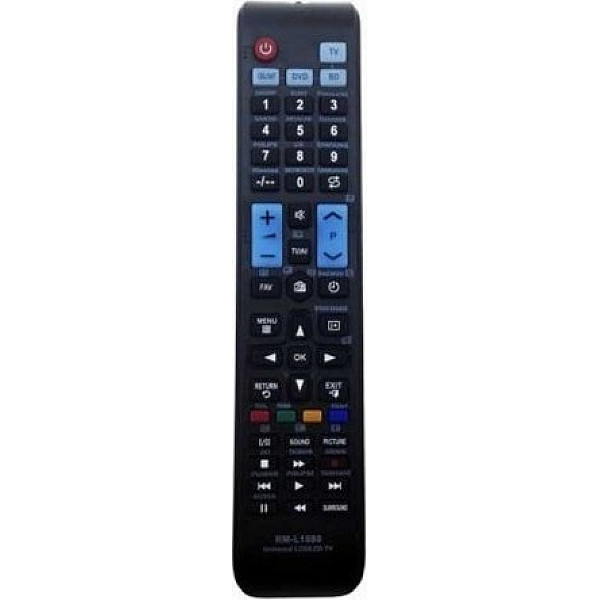 Universal τηλεχειριστήριο για τηλεοράσεις CD-DVD Players και ψηφιακούς δέκτες RM-L1080 Μαύρο