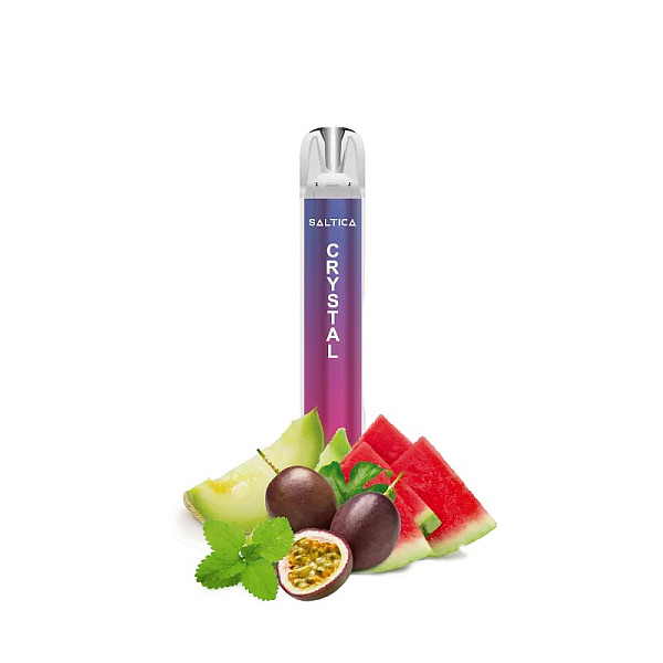 Saltica Crystal Ηλεκτρονικό Τσιγάρο μιας Χρήσης 700 Εισπνοών Love 99 2ml 20mg