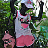 ΠΑΙΔΙΚΟ ΣΕΤ ΓΙΑ ΚΟΡΙΤΣΙ MICKEY MOHICANS SR-069.PINK