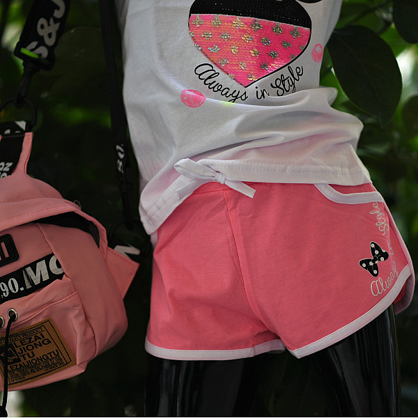 ΠΑΙΔΙΚΟ ΣΕΤ ΓΙΑ ΚΟΡΙΤΣΙ MICKEY MOHICANS SR-069.PINK