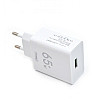 TYPE-C ΦΟΡΤΙΣΤΗΣ ΜΕ ΘΥΡΑ USB-A ΚΑΙ ΚΑΛΩΔΙΟ USB-C 65W CS-228.ΛΕΥΚΟ