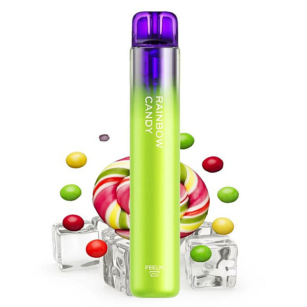 Vozol Neon 800 Rainbow Candy Ηλεκτρονικό Τσιγάρο μιας Χρήσης 800 Εισπνοών 2ml 20mg