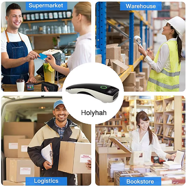Ασύρματος σαρωτής γραμμωτού κώδικα 1D 2D CMOS USB Bluetooth Mini Pocket QR Reader IOS Android Windows για πληρωμή μέσω κινητού W6 C70