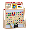 Multi-Purpose Magnetic Pictures Writes Plank Write Happy Childhood Education Board Πίνακας Μαρκαδόρου Επιδαπέδιος XSC0318