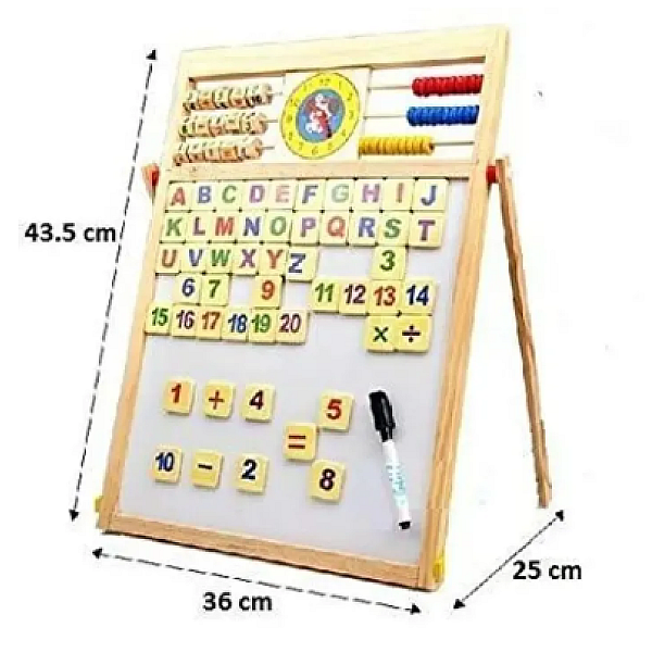 Multi-Purpose Magnetic Pictures Writes Plank Write Happy Childhood Education Board Πίνακας Μαρκαδόρου Επιδαπέδιος XSC0318