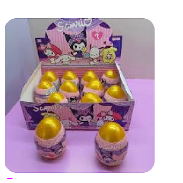 Αυγό έκπληξη Kuromi Hello Kitty 2176-2 Χρυσό