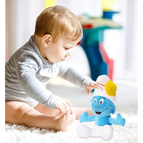 Disney Λούτρινο στρουμφάκη Μελένιος 35cm 1440-282-3 Μπλε