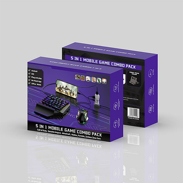 Gaming M9 Μετατροπέας Πληκτρολογίου & Ποντικιού για Κινητά – Συμβατό με Call of Duty, PUBG κ.λπ. για Android & iOS SD495