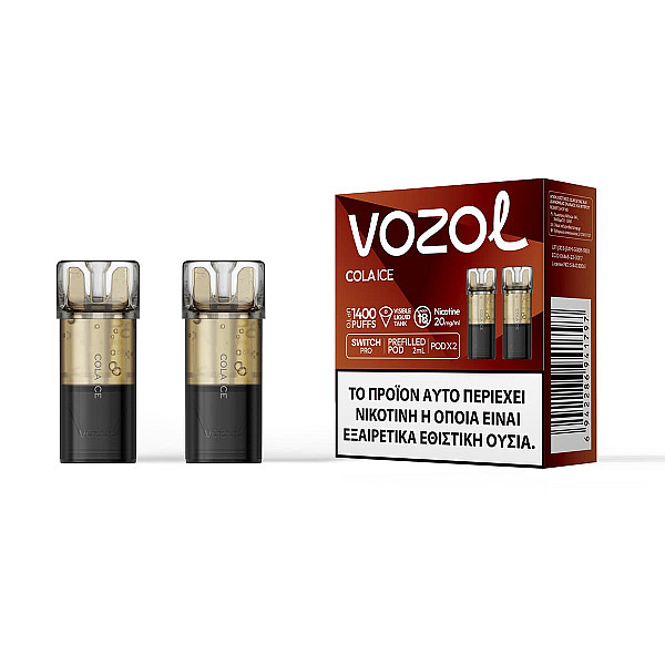 Vozol Switch Pro 700 Προγεμισμένα Pods Cola Ice 2 τεμ