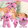 Λούτρινο Stitch 33cm Που Αναπνέει Κανονικά K.1440-PP10 Ροζ