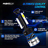 Προβολείς LED Nighteye A315-S2-H1   72V Ζεύγος 6500K Ψυχρό λευκό 9000LM / Προβολείς LED IP68 Αδιάβροχο Υψηλά Χαμηλά δέσμης - H1