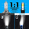 Προβολείς LED Nighteye A315-S2-H3-72V Ζεύγος 6500K Ψυχρό λευκό 9000LM / Προβολείς LED IP68 Αδιάβροχο Υψηλά Χαμηλά δέσμης - H3