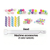 Σετ παιχνιδιού για πλεξούδα μαλλιών Set Styling Hair Stylist Accessories 917