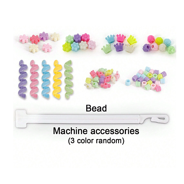 Σετ παιχνιδιού για πλεξούδα μαλλιών Set Styling Hair Stylist Accessories 917