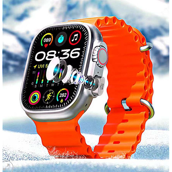 Smartwatch BW9 Ultra 4G κάρτα SIM & Camera HD 2”  Πορτοκαλί