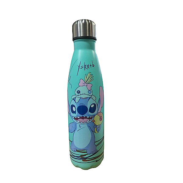Stitch Θερμός παγούρι Ζεστό Κρύο 500ml 6856-13-4 Πράσινο