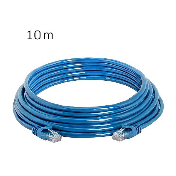 Καλώδιο Δικτύου Ethernet Cat6e 10m TR-2063 Μπλε