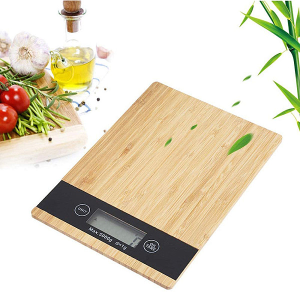 Ψηφιακή Ζυγαριά Κουζίνας 1gr/5kg TY-5 Καφέ