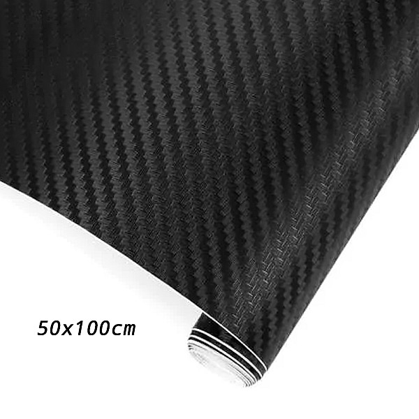 Διακοσμητική Αυτοκόλλητη Ταινία 3D Carbon 50x100cm Carsun CD-083