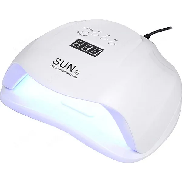 Φουρνάκι Νυχιών UV - LED 54W Sun X Λευκό