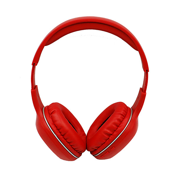 Ασύρματα/Ενσύρματα Ακουστικά Over Ear με 6 Ώρες Λειτουργίας Treqa HD-889 Κόκκινα