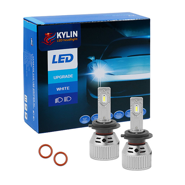 Led Λάμπες Αυτοκινήτου - Φορτηγού H7 12V-24V 50W 6500K 5000LM 2 X 25W L13-H7