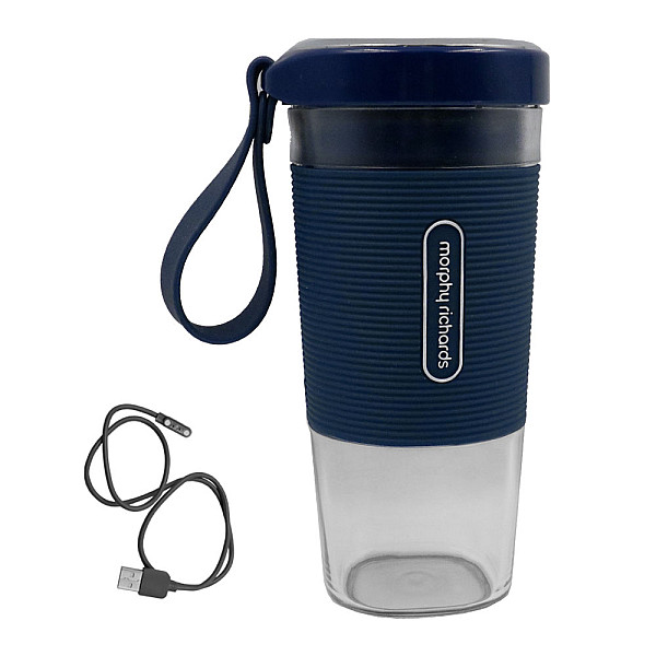 Επαναφορτιζόμενο Μπλέντερ - Ποτήρι 300ml 50W MR-9600 Μπλε