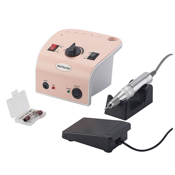 Τροχός Νυχιών Ρεύματος 35000rpm με Πεντάλ 35W JMD-304 Ροζ