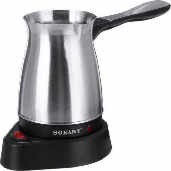 Ηλεκτρικό Mπρίκι Inox 600W, 500ml SOKANY SK-214