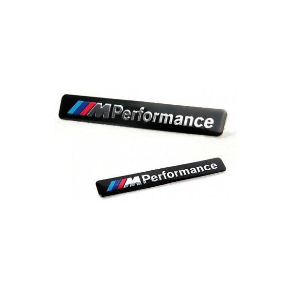 Αυτοκόλλητο ανάγλυφο M performance XW-26 Μαύρο