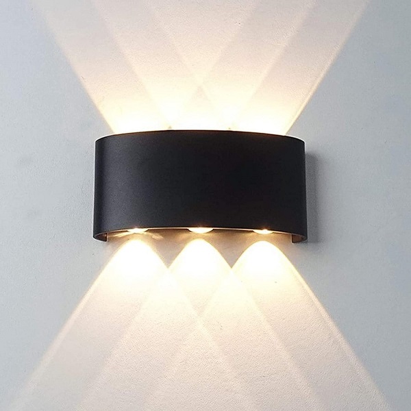 Φωτιστικό τοίχου 6 κεφαλών 6W 85-265V 50000h DY-30 Θερμό λευκό